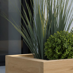Jardinière en pin douglas massif